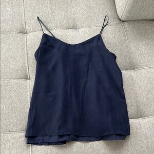 New York & Company Navy Camisole Top